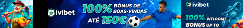 IviBet — 100% Bónus de Boas-Vindas até 150€