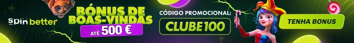 SpinBetter — 100% até 100€ + Bónus até 500€